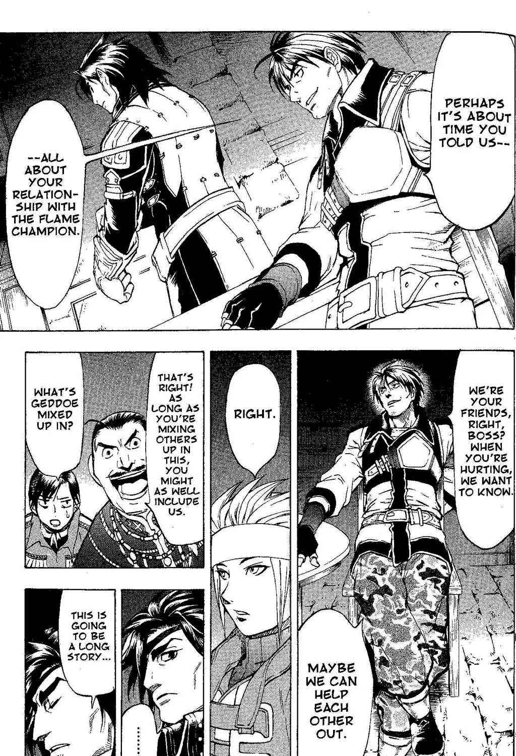 Gensou Suikoden III - Unmei no Keishousha Chapter 1.4000000000000004 page 69 - MangaNato