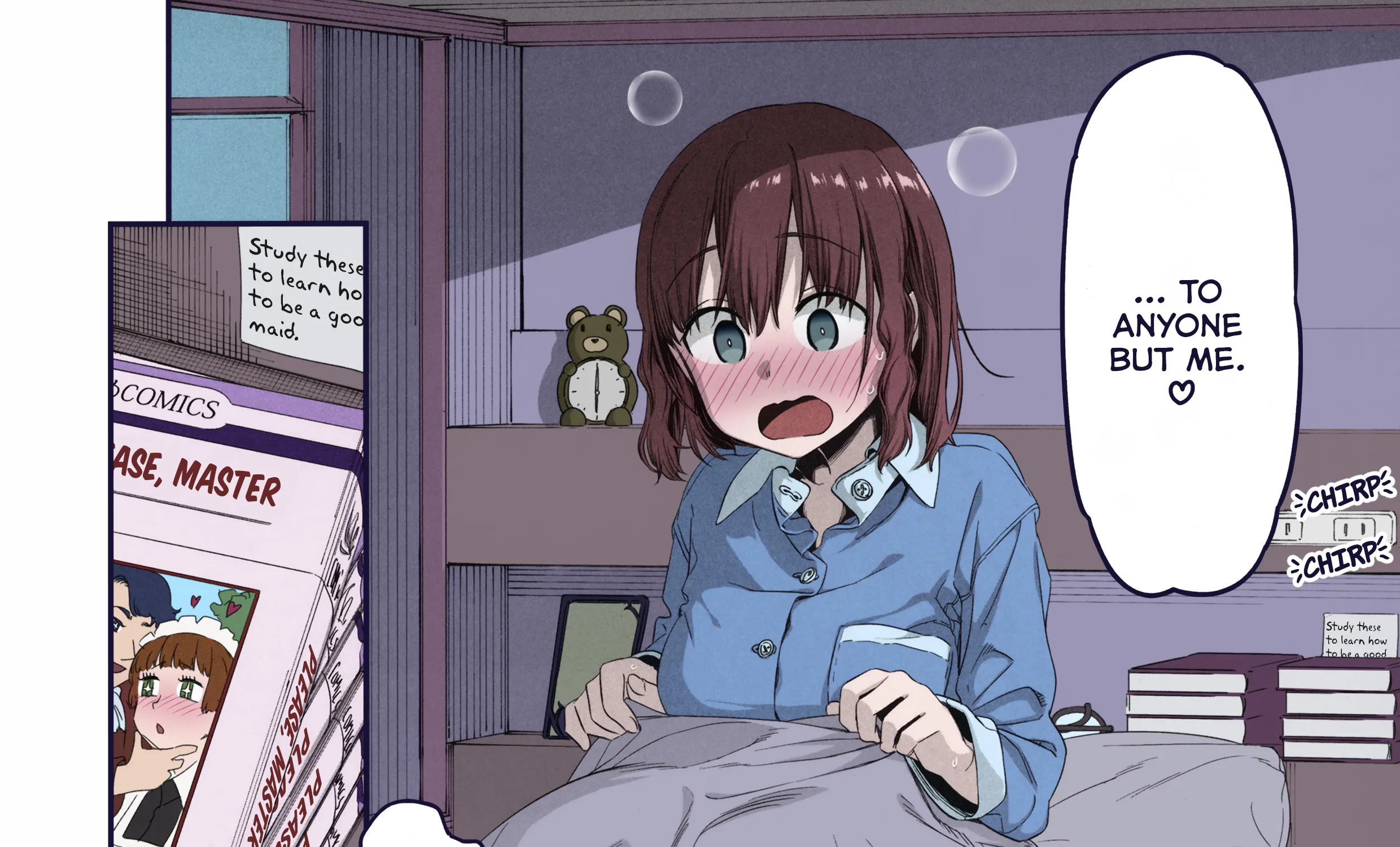 Getsuyoubi No Tawawa (Twitter Webcomic) (Fan Colored) Chapter 25 page 55 - MangaKakalot