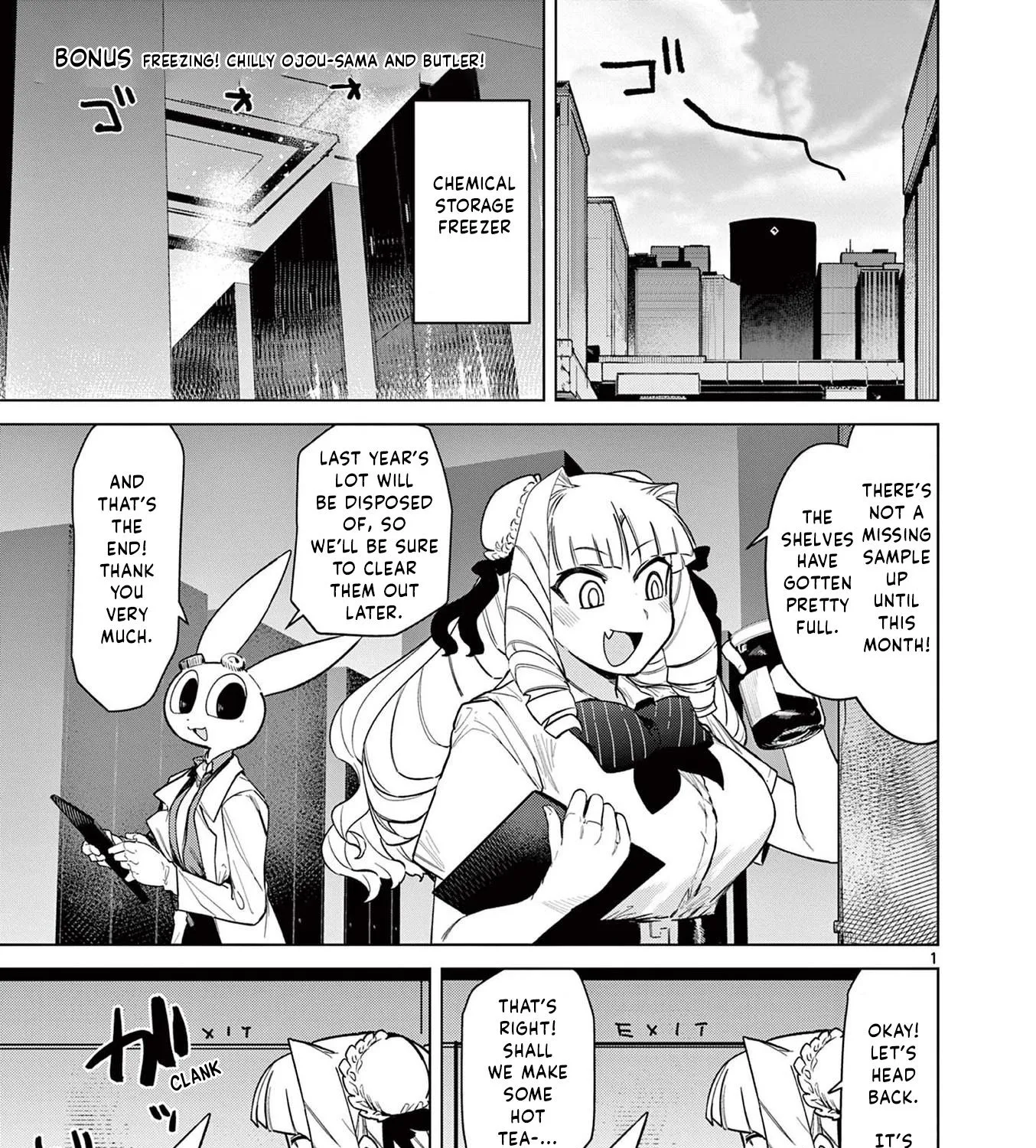 Giant Ojou-sama Chapter 33.5 page 1 - MangaNato