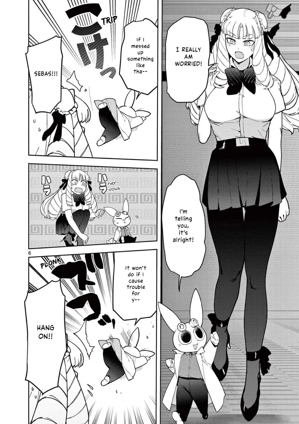 Giant Ojou-sama Chapter 36 page 6 - MangaNato