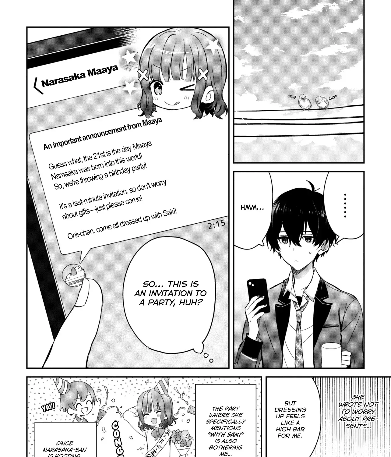 Gimai Seikatsu Chapter 24.2 page 1 - Mangabat