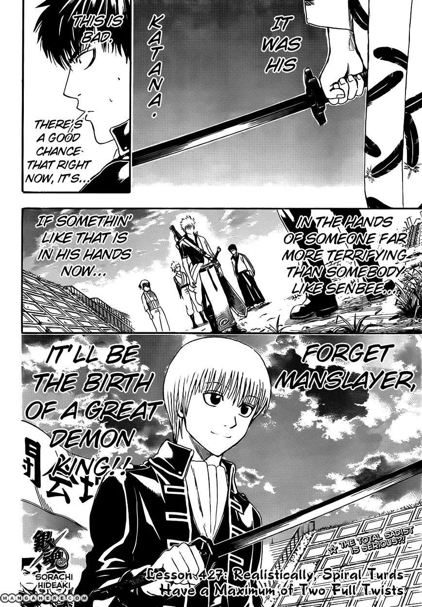 Gintama Chapter 427 page 4 - MangaKakalot