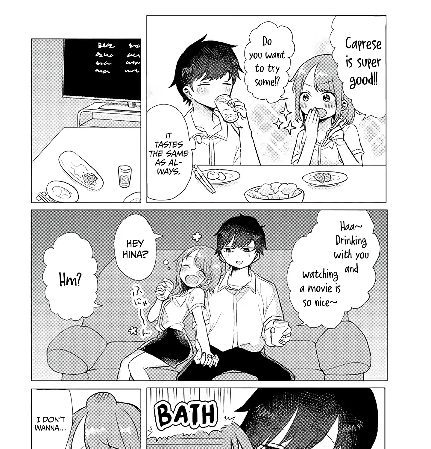 Girlfriend Who Absolutely Doesn’T Want To Take A Bath Vs Boyfriend Who Absolutely Wants Her To Take A Bath Chapter 12 page 4 - MangaNato