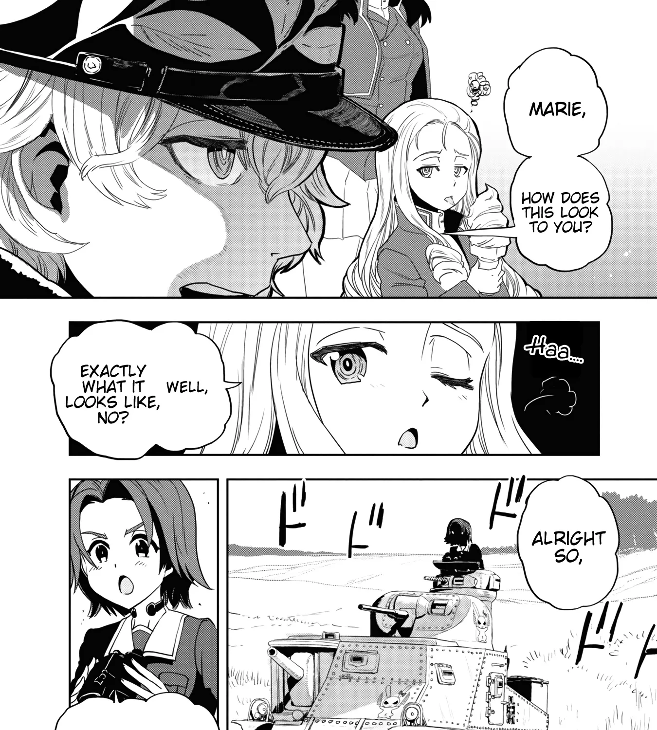 Girls & Panzer - Ribbon no Musha Chapter 59 page 37 - MangaKakalot