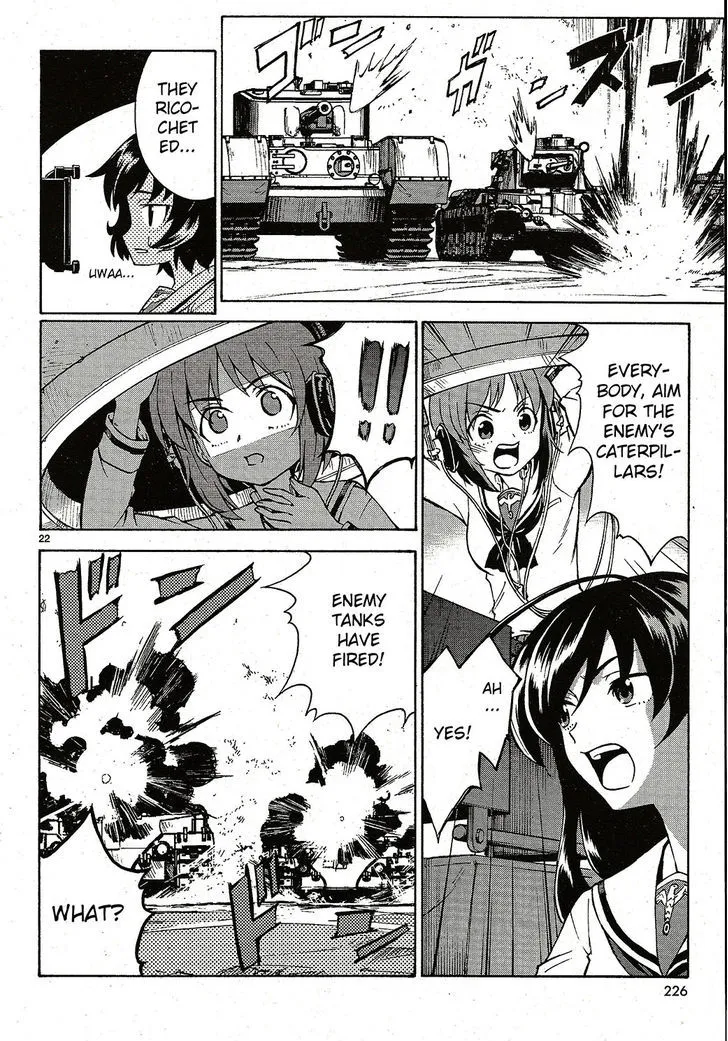 Girls & Panzer Chapter 4 page 21 - MangaNato