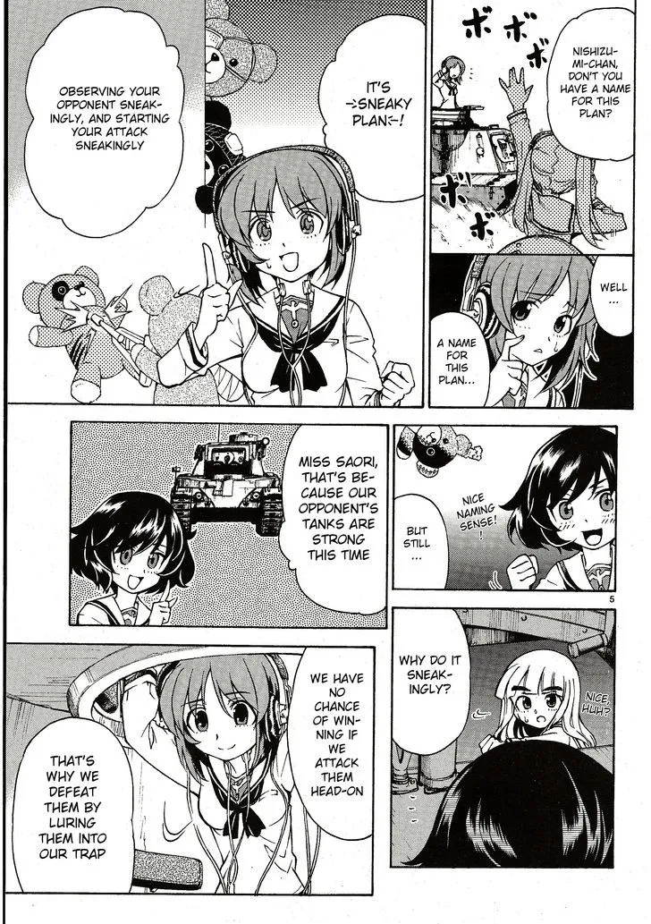 Girls & Panzer Chapter 4 page 5 - MangaNato