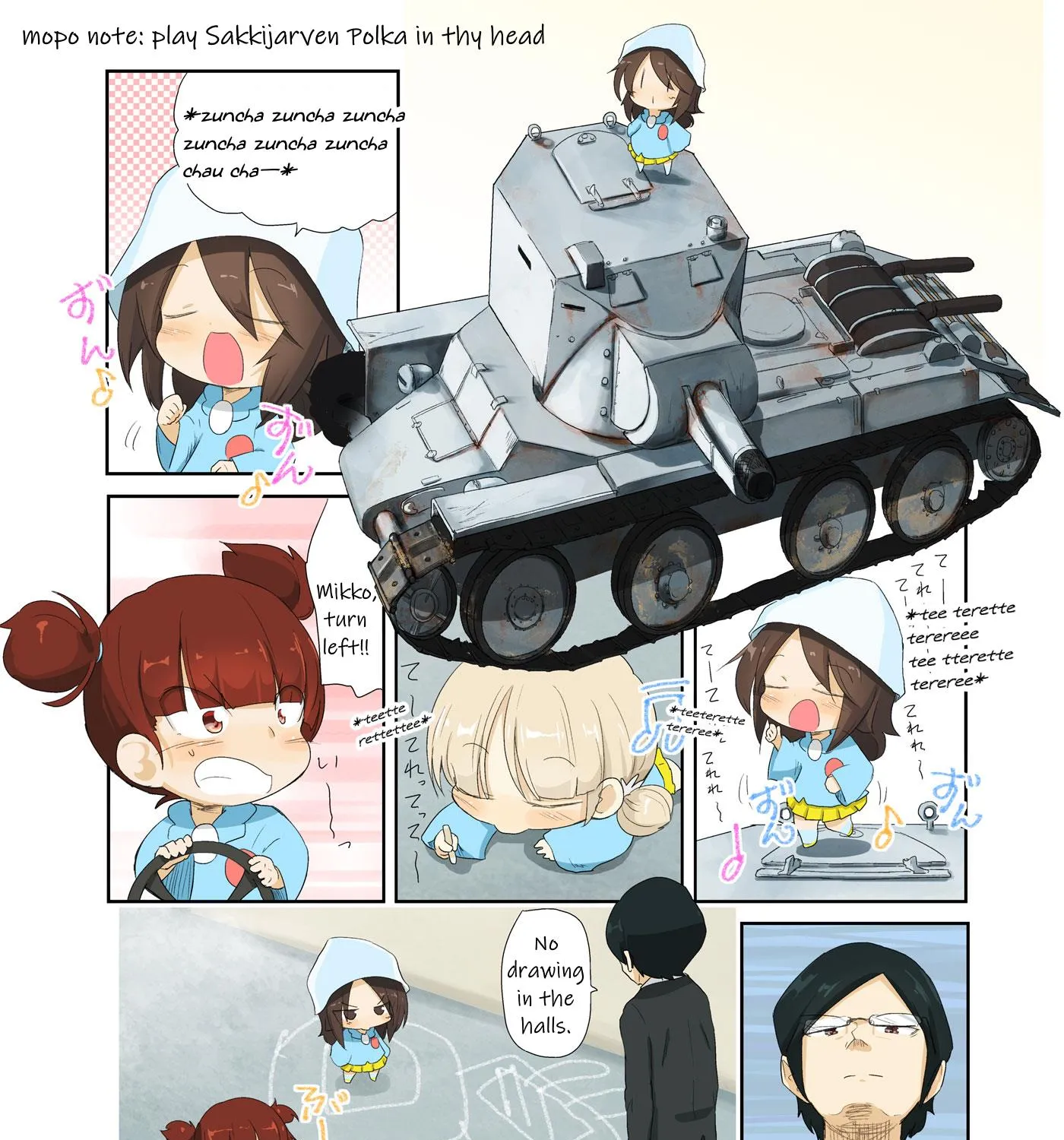 Girls und Panzer Kindergarten Returns Chapter 16 page 5 - MangaKakalot