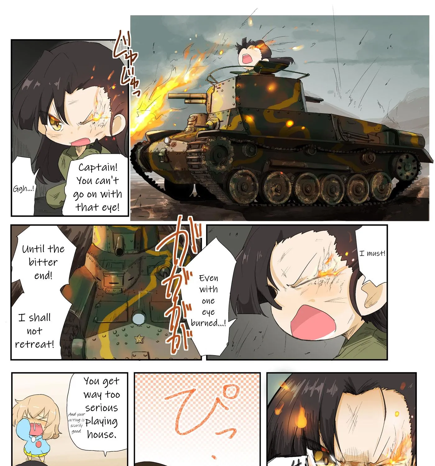 Girls und Panzer Kindergarten Returns Chapter 19 page 1 - MangaKakalot