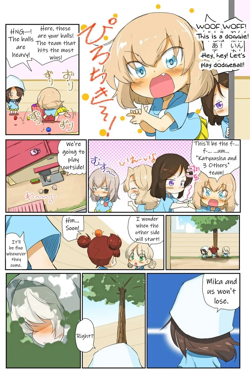 Girls und Panzer Kindergarten Returns Chapter 54 page 1 - MangaKakalot