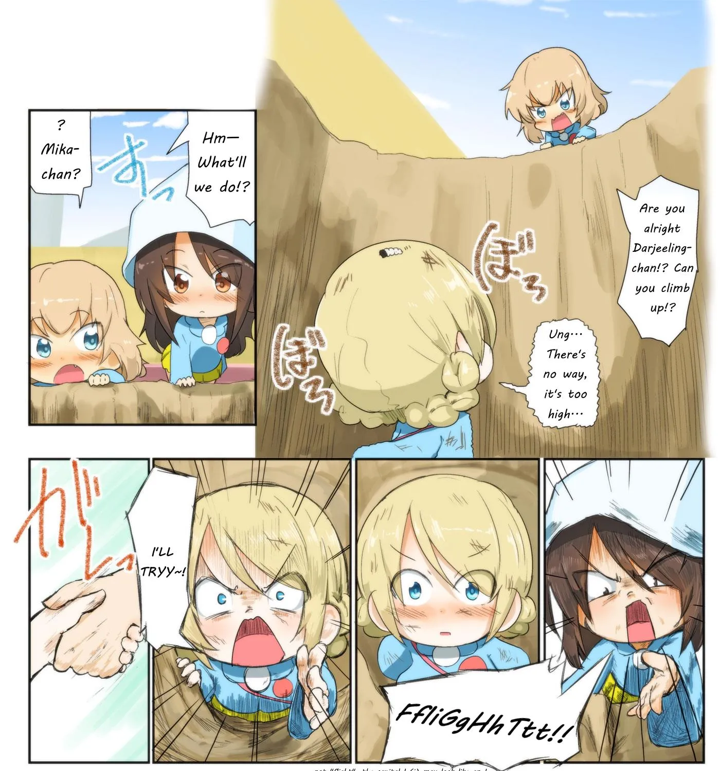 Girls und Panzer Kindergarten Returns Chapter 68 page 11 - MangaKakalot