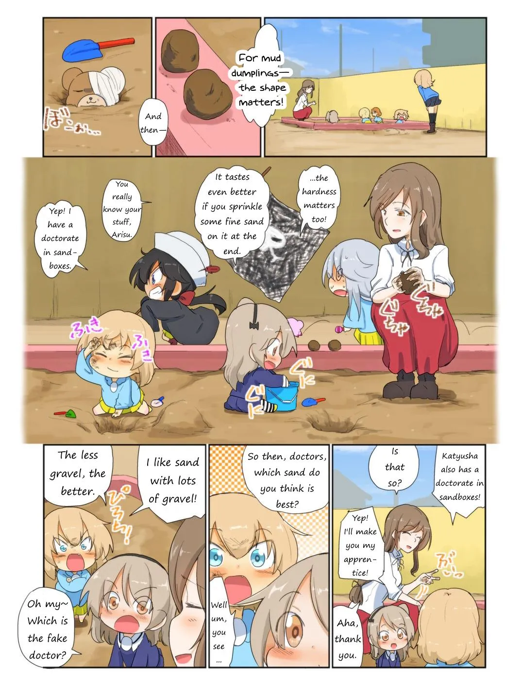 Girls und Panzer Kindergarten Returns Chapter 85 page 7 - MangaKakalot