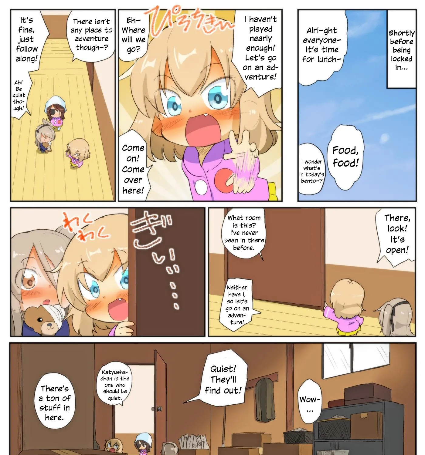 Girls und Panzer Kindergarten Returns Chapter 93 page 3 - MangaKakalot