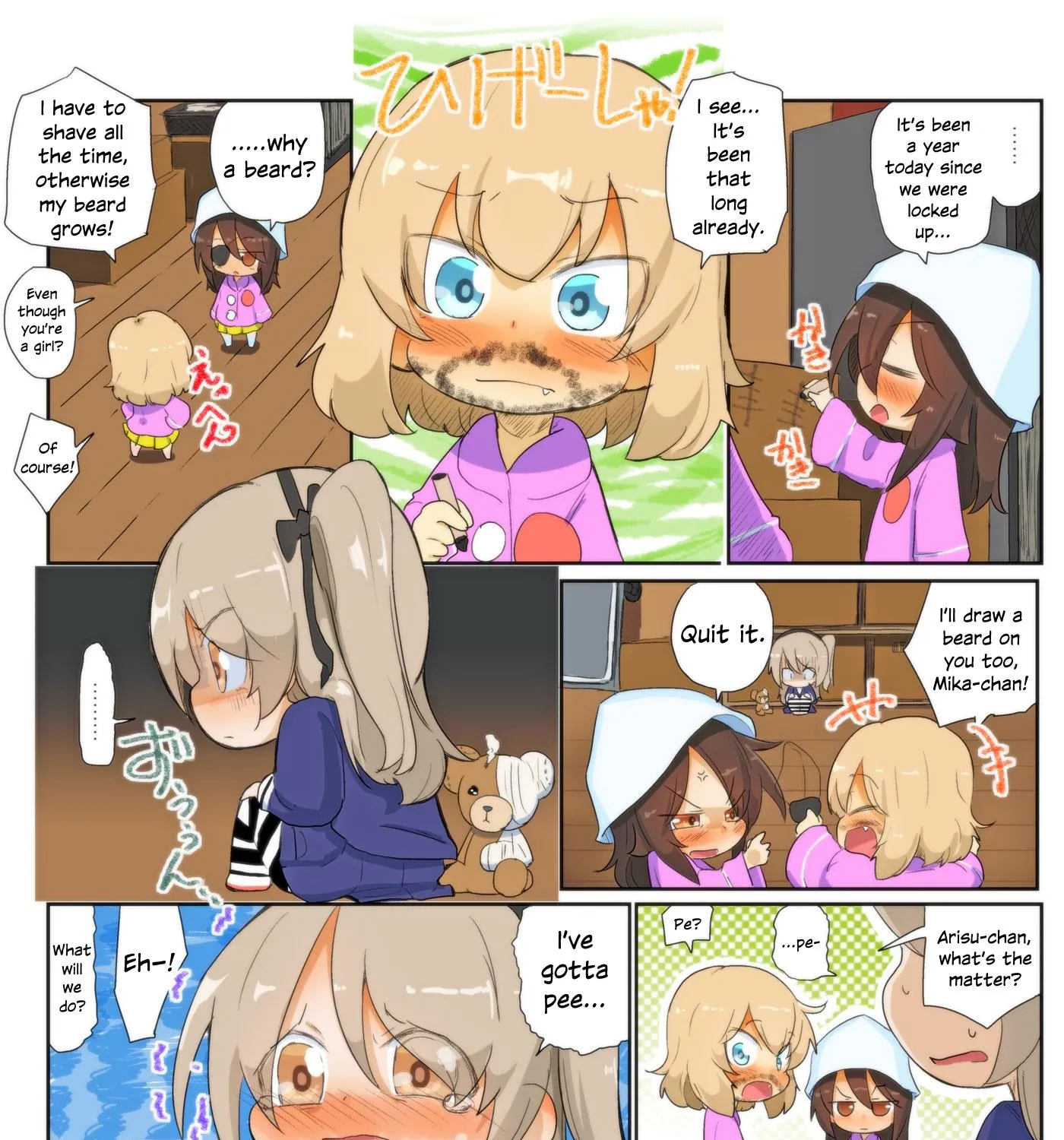 Girls und Panzer Kindergarten Returns Chapter 93 page 9 - MangaKakalot