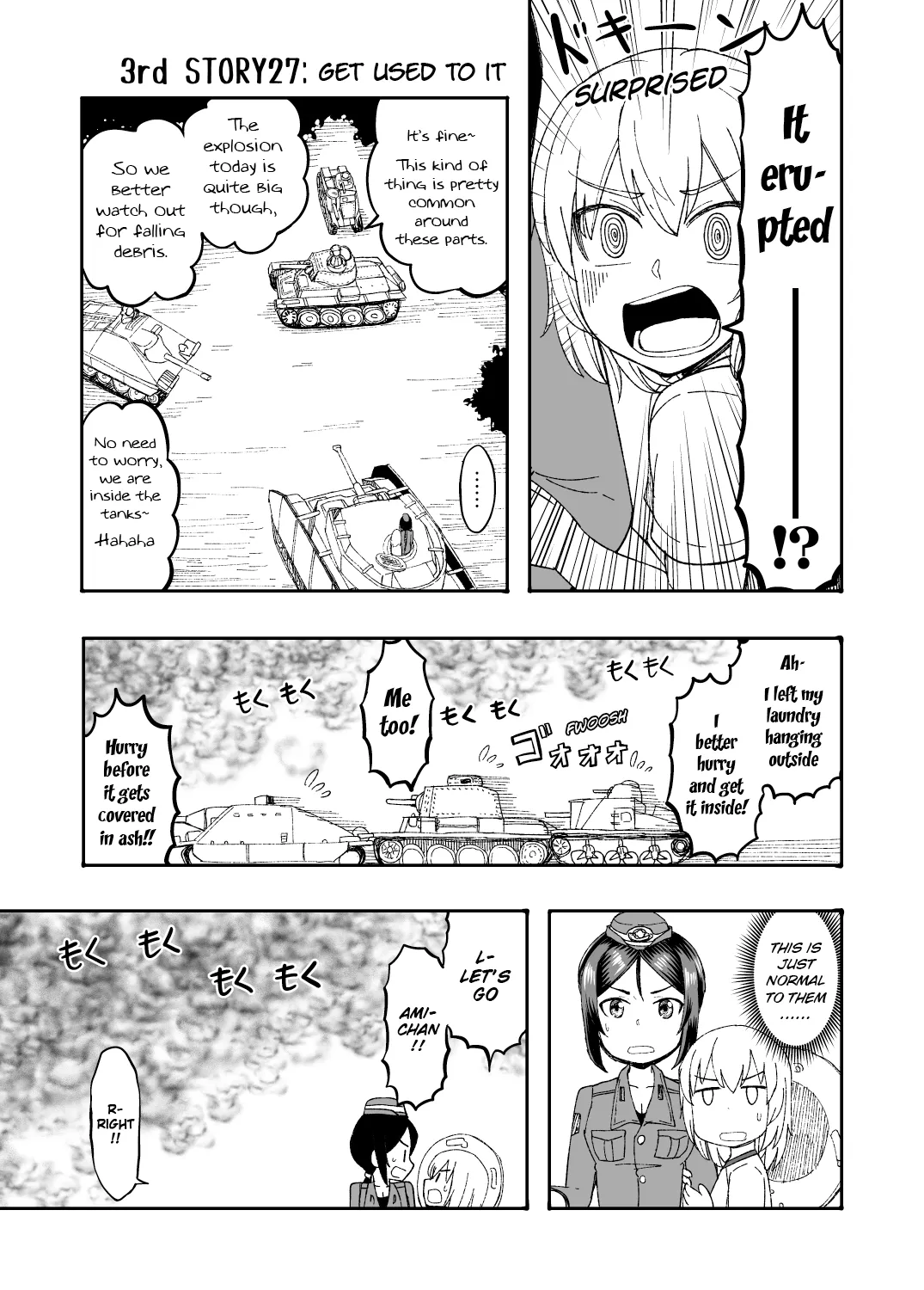 Girls und Panzer - Middleschool Miho and Erika (Doujinshi) Chapter 27 page 1 - MangaKakalot