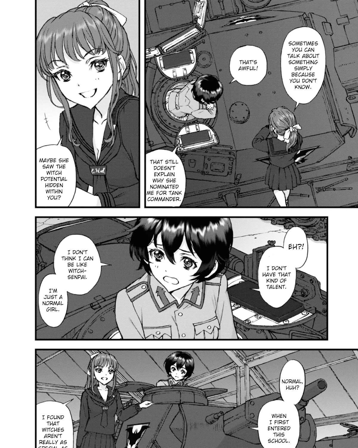 GIRLS und PANZER - The Fir Tree and the Iron-Winged Witch - Page 8