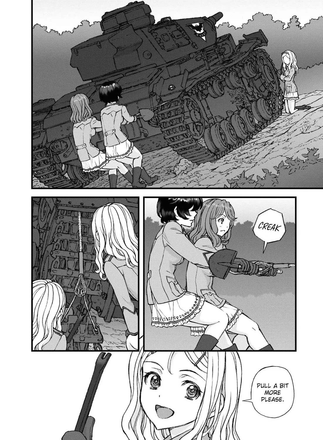 GIRLS und PANZER - The Fir Tree and the Iron-Winged Witch Chapter 19 page 1 - MangaKakalot