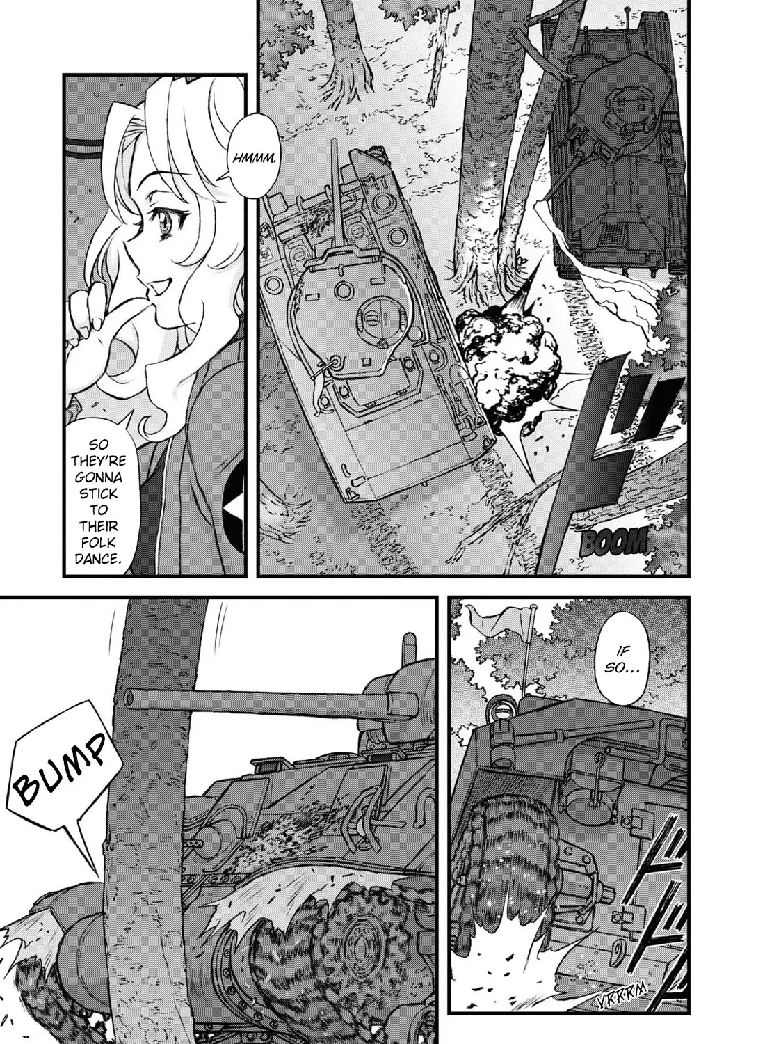 GIRLS und PANZER - The Fir Tree and the Iron-Winged Witch Chapter 22 page 3 - MangaKakalot