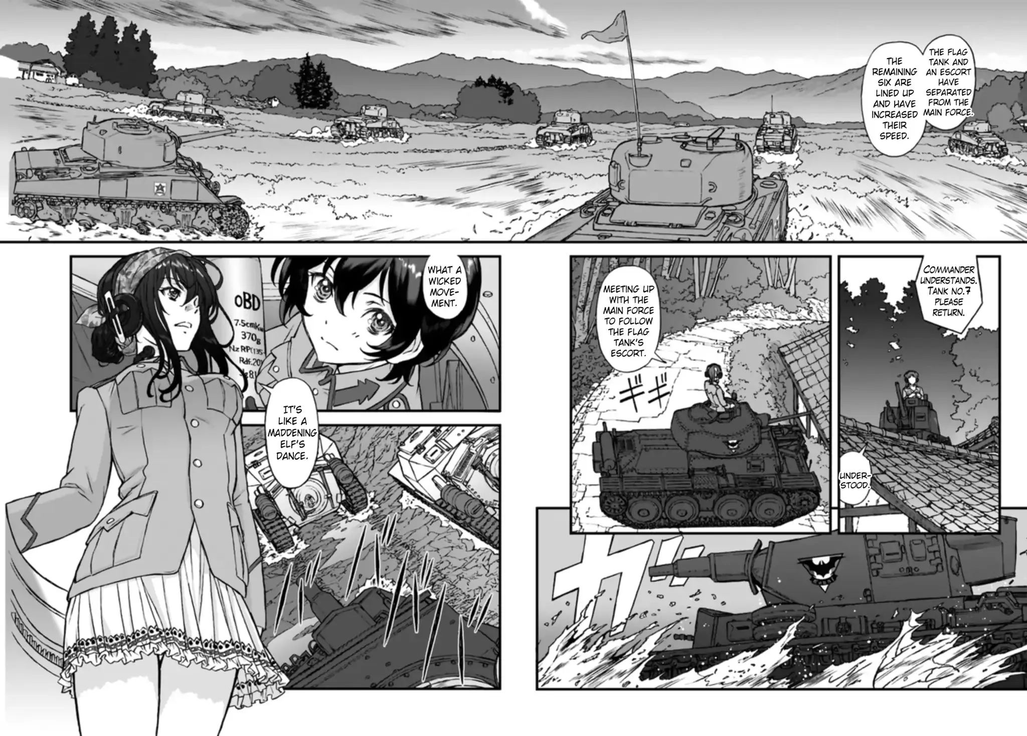 GIRLS und PANZER - The Fir Tree and the Iron-Winged Witch - Page 2