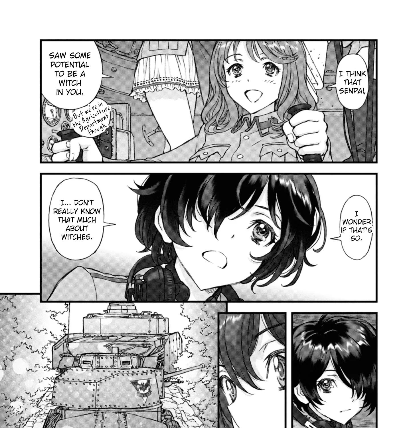 GIRLS und PANZER - The Fir Tree and the Iron-Winged Witch - Page 8