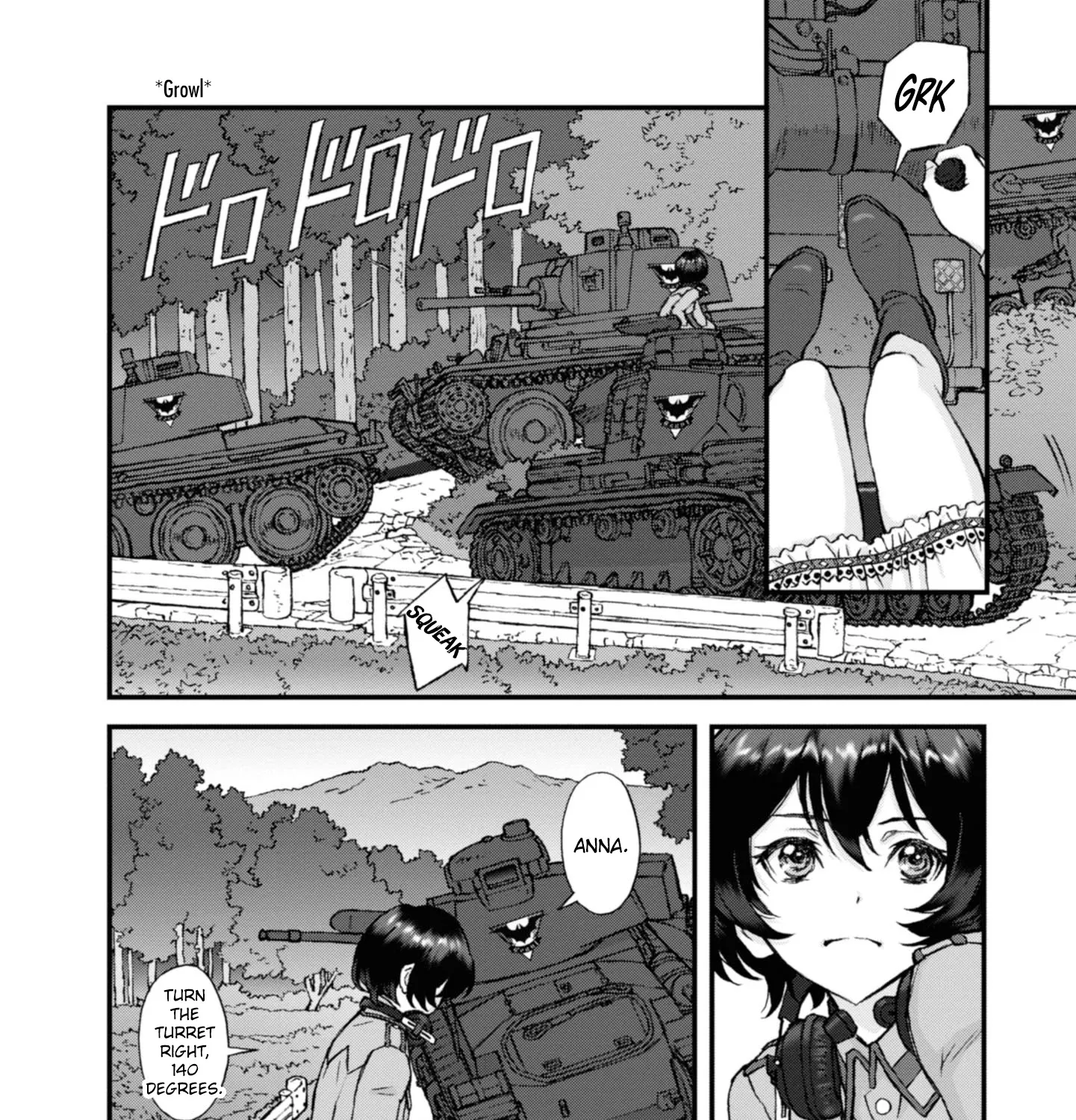 GIRLS und PANZER - The Fir Tree and the Iron-Winged Witch - Page 4