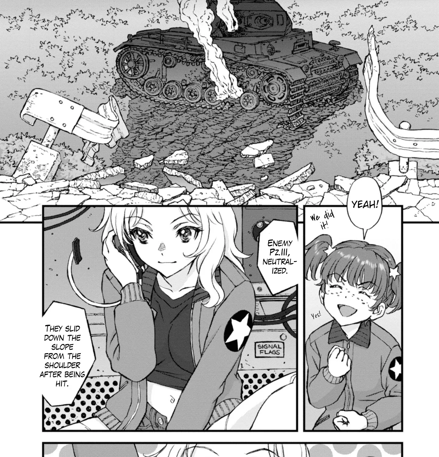 GIRLS und PANZER - The Fir Tree and the Iron-Winged Witch - Page 8