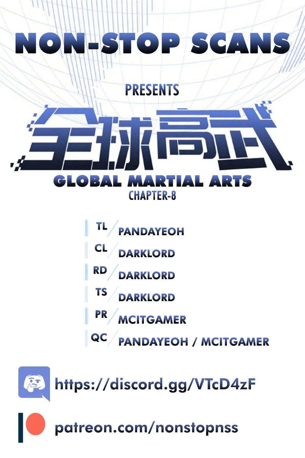 Global Martial Arts Chapter 8 page 1 - MangaNato