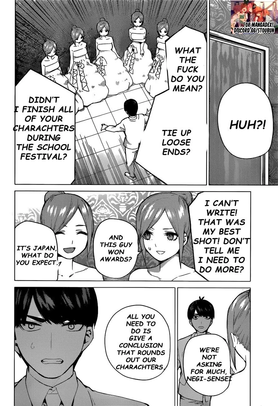 Go-Toubun No Hanayome Chapter 122.1 page 2 - Mangabat