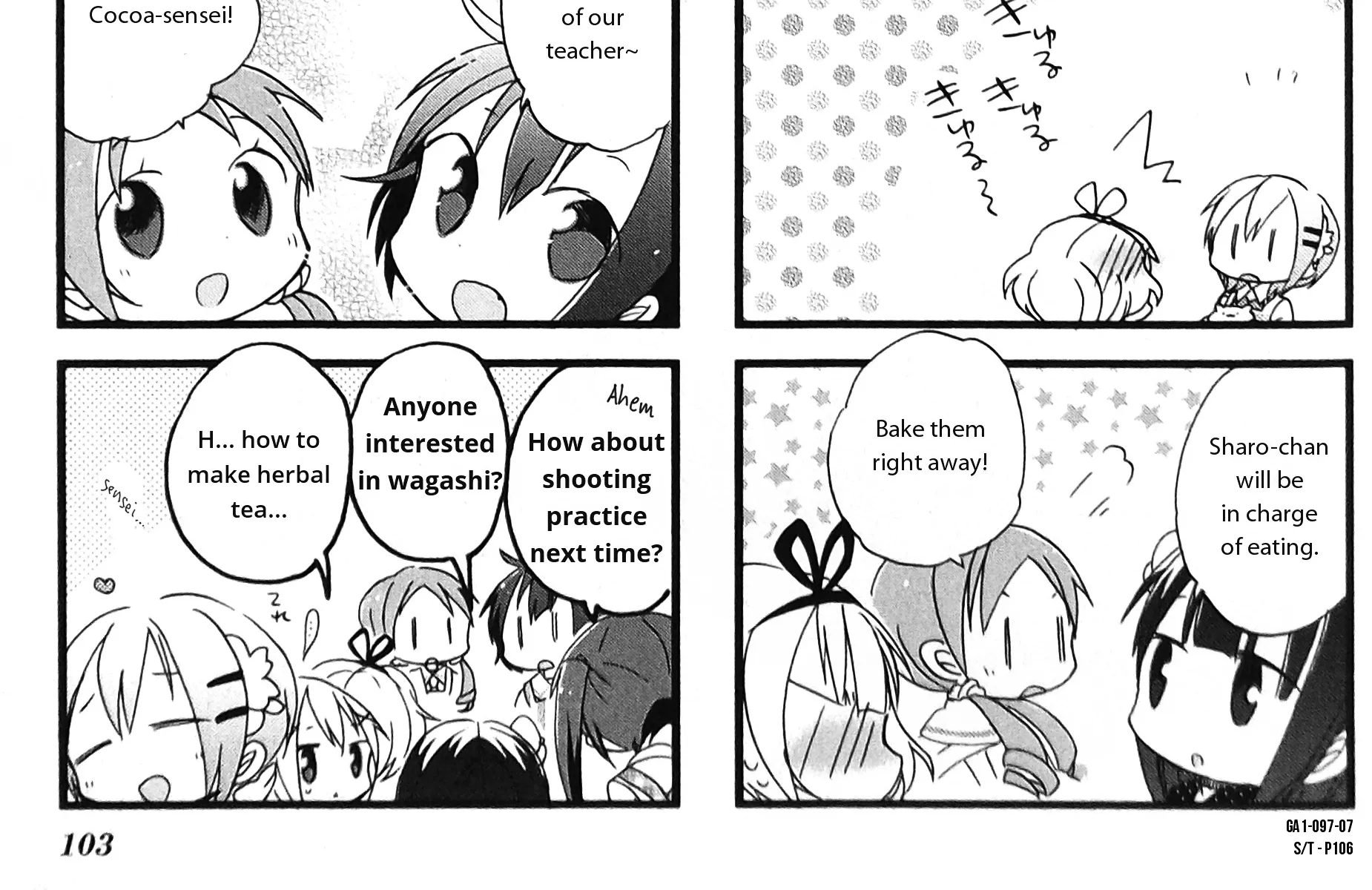 Gochuumon Wa Usagi Desu Ka? Anthology Comic Chapter 13 page 14 - MangaNato