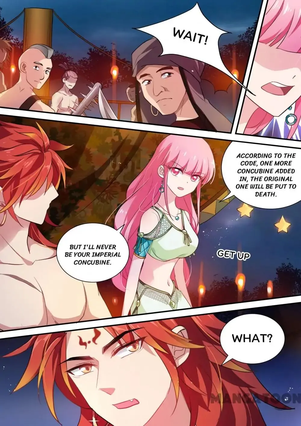 Goddess Creation System Chapter 182 page 1 - MangaNato