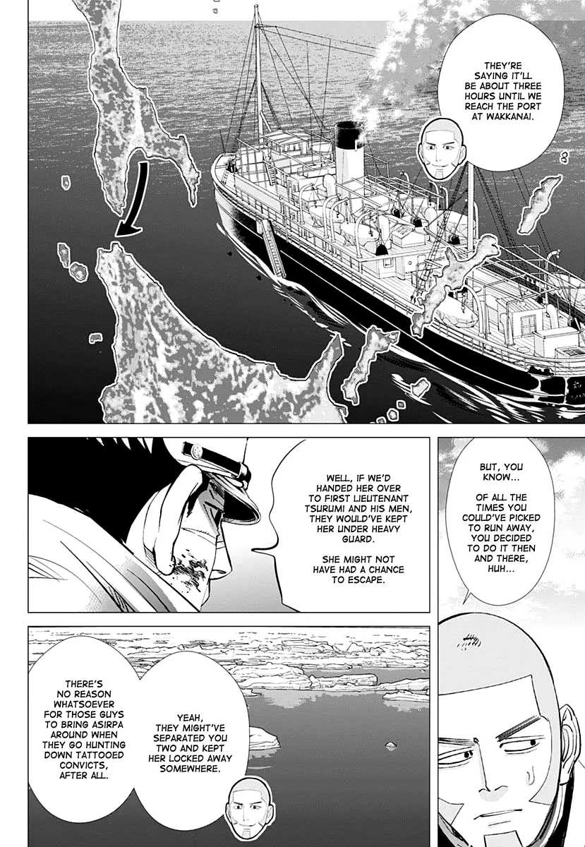 Golden Kamui Chapter 213 page 15 - MangaNelo