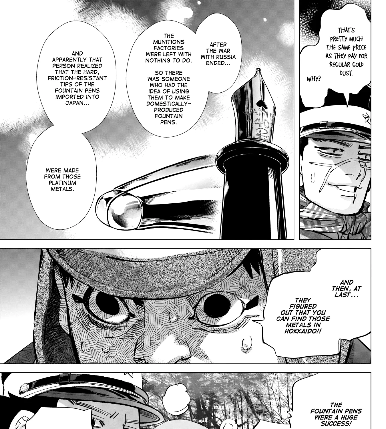 Golden Kamui Chapter 218 page 21 - MangaNelo