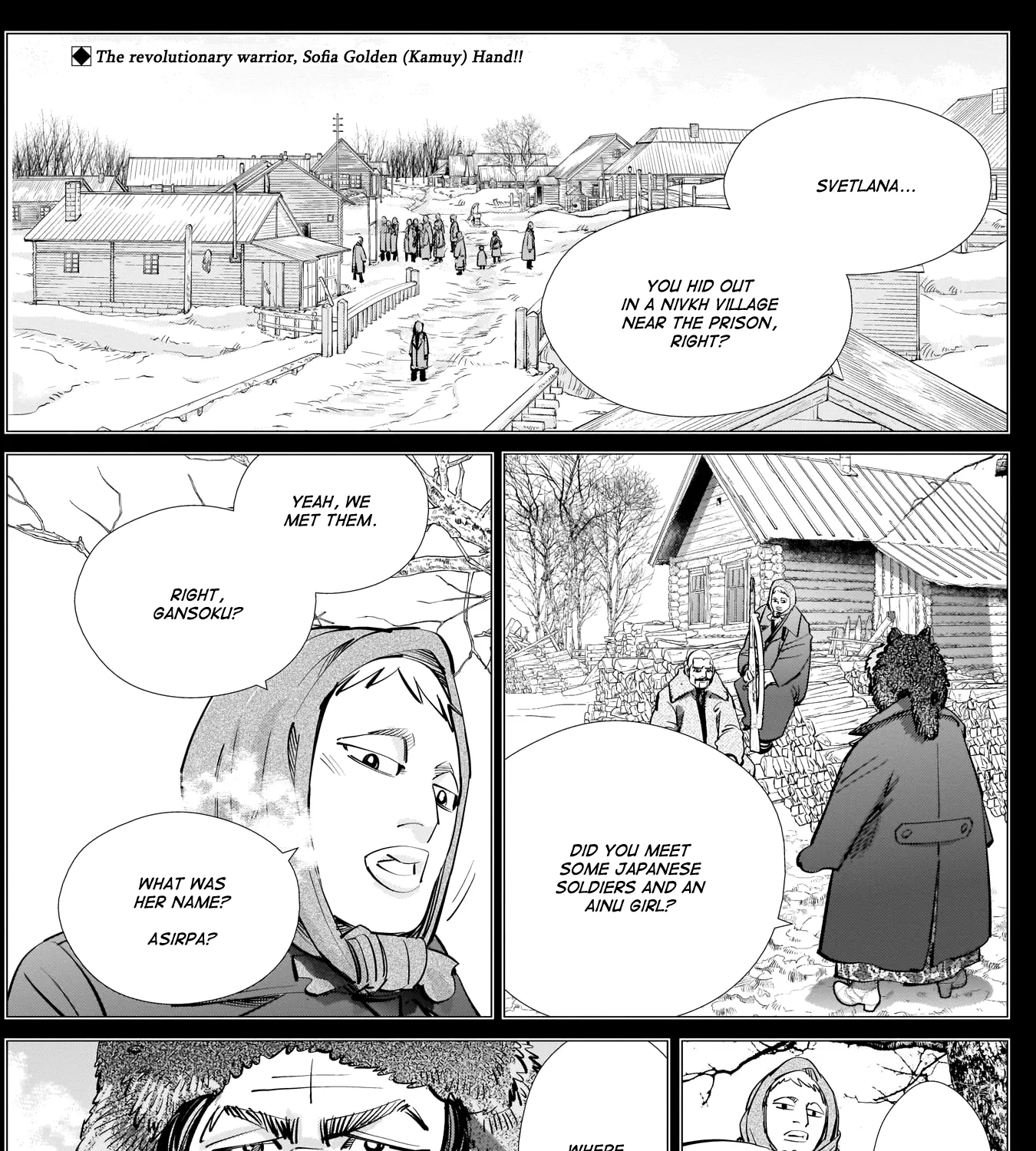 Golden Kamui Chapter 244 page 1 - MangaNelo