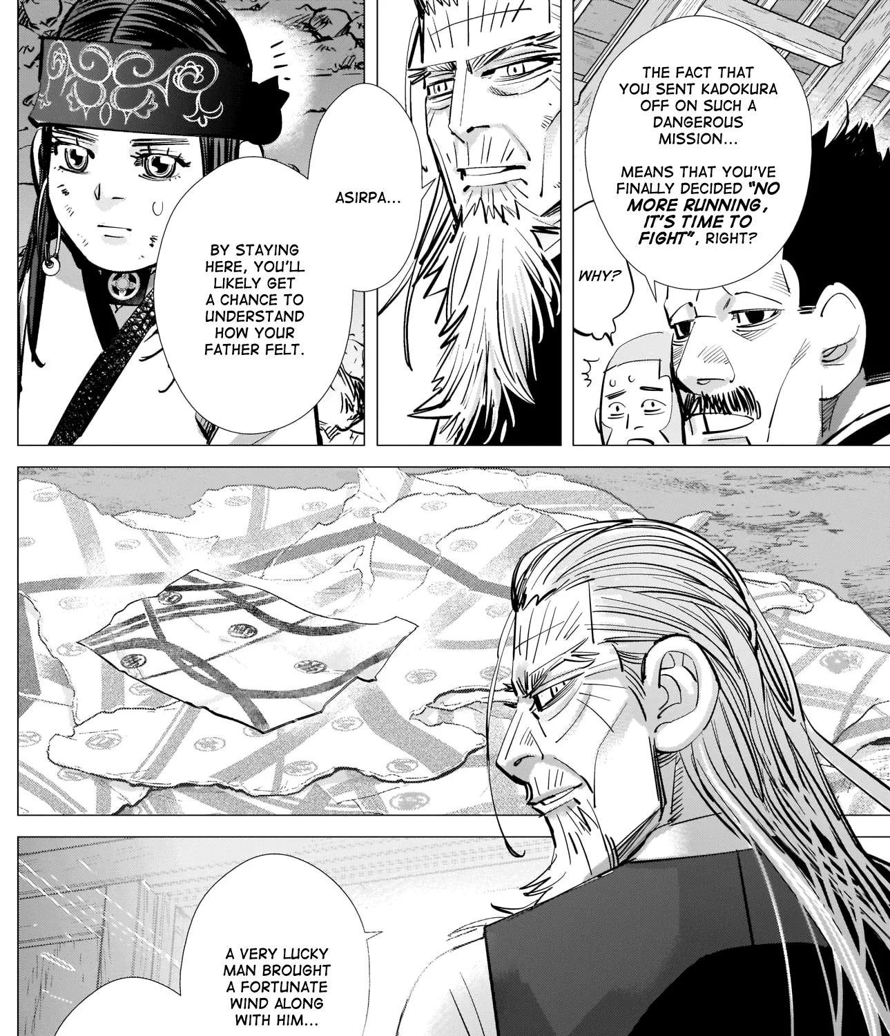 Golden Kamui Chapter 286 page 35 - MangaNelo