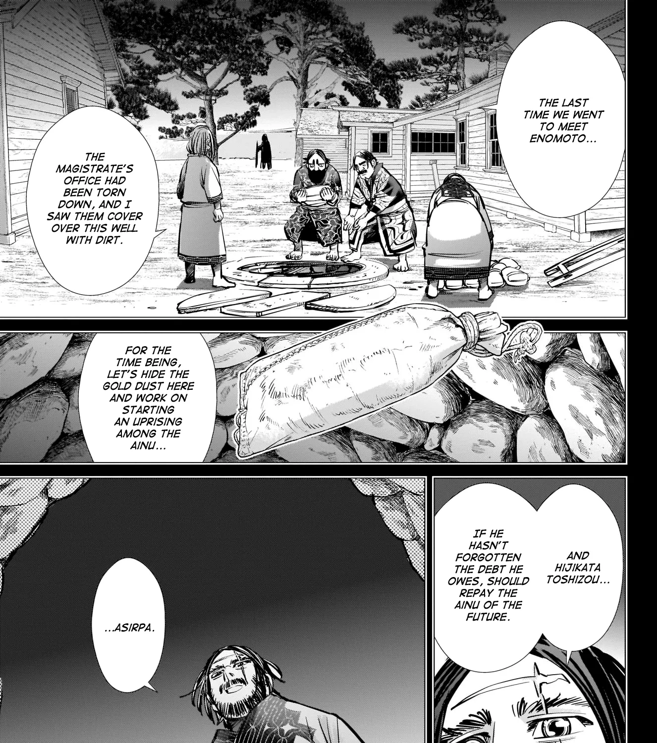 Golden Kamui Chapter 288 page 33 - MangaNelo