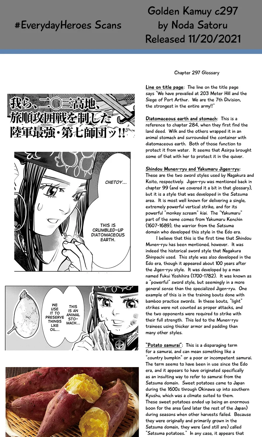 Golden Kamui Chapter 297 page 37 - MangaNelo