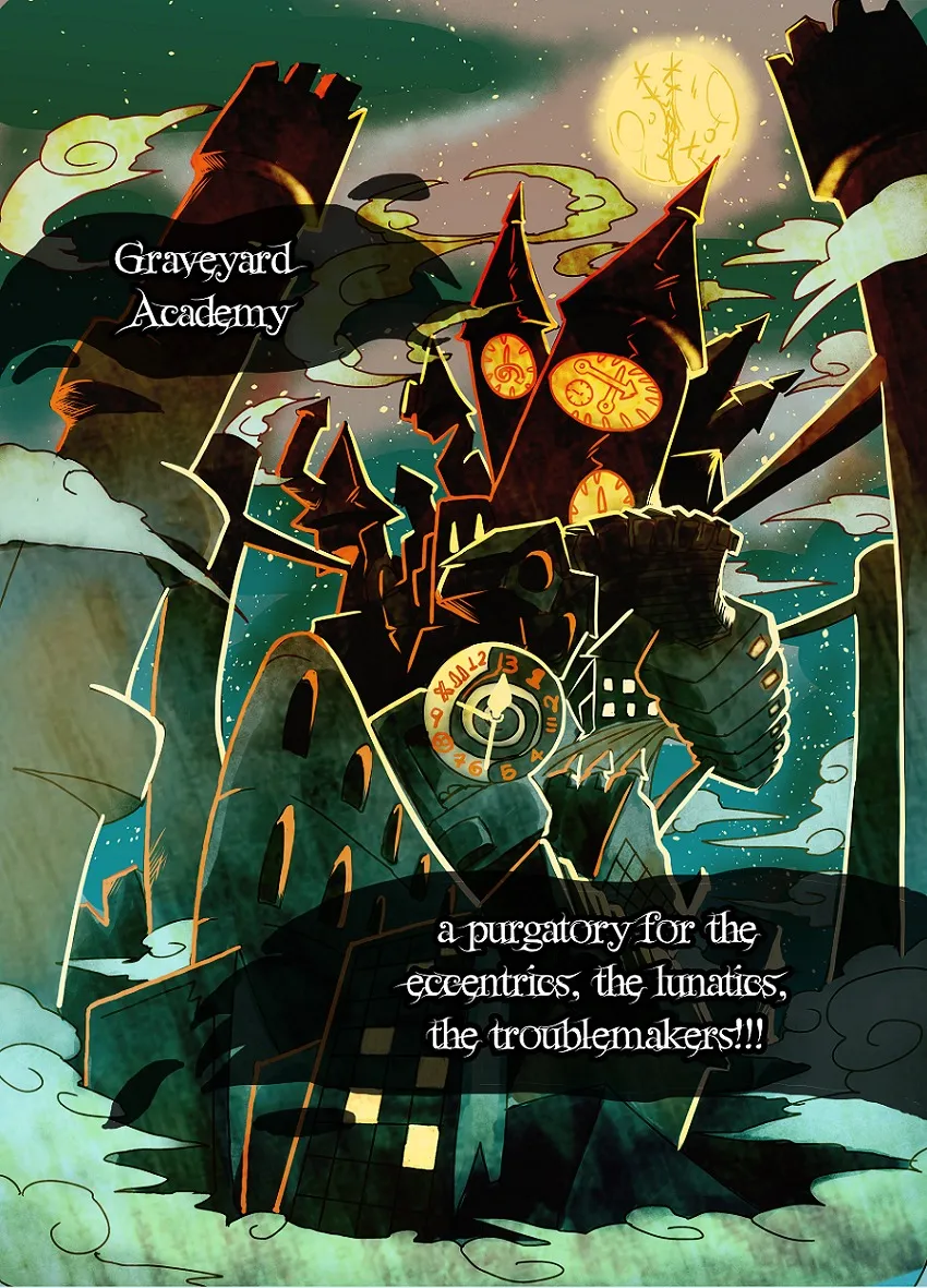 Graveyard Academy Chapter 1 page 2 - MangaNato