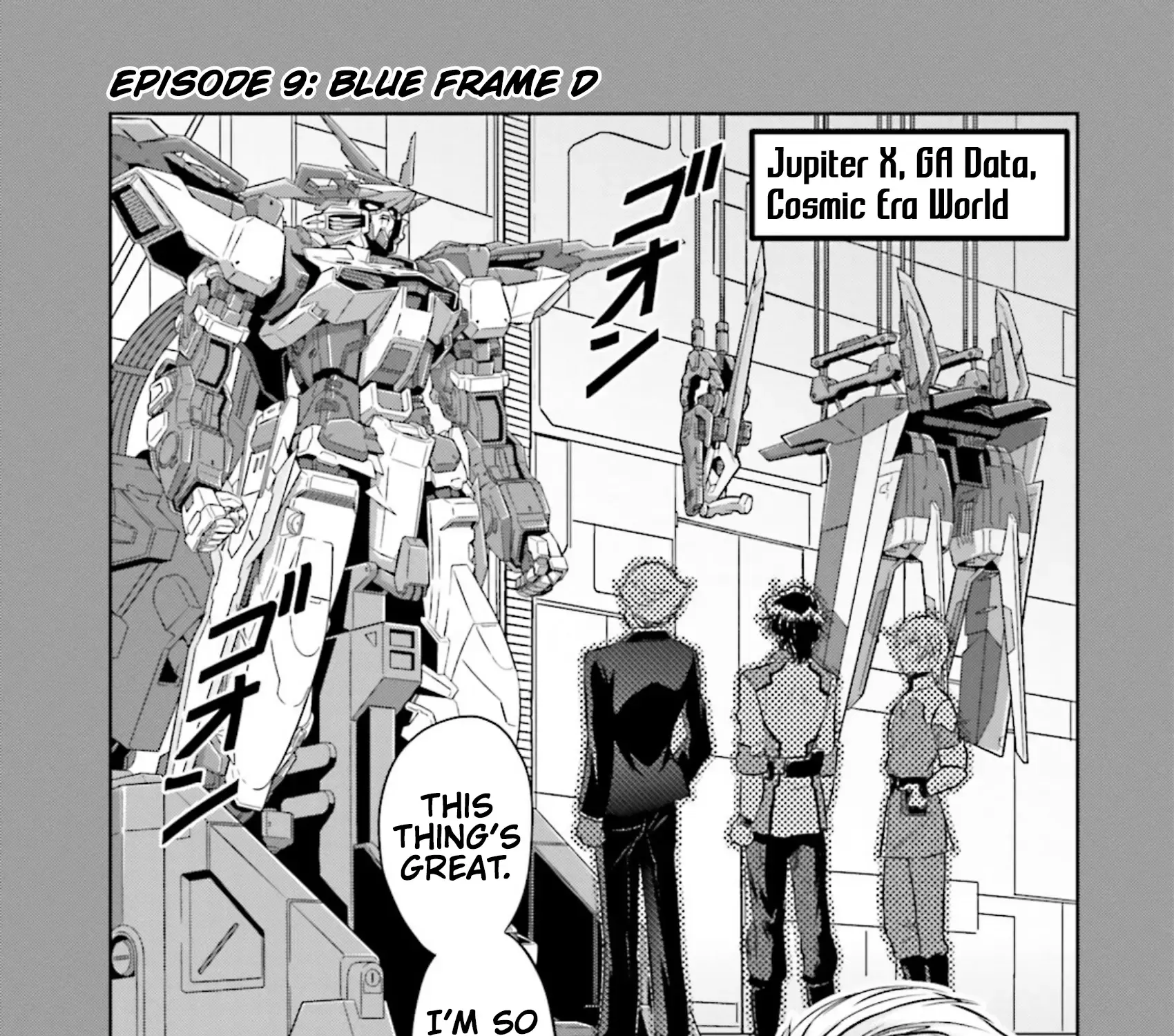 GUNDAM EXA VS Chapter 9 page 1 - MangaNato