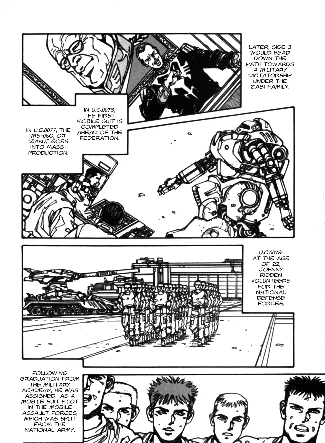 Gundam Pilot Series Of Biographies - The Brave Soldiers In The Sky - Page 44