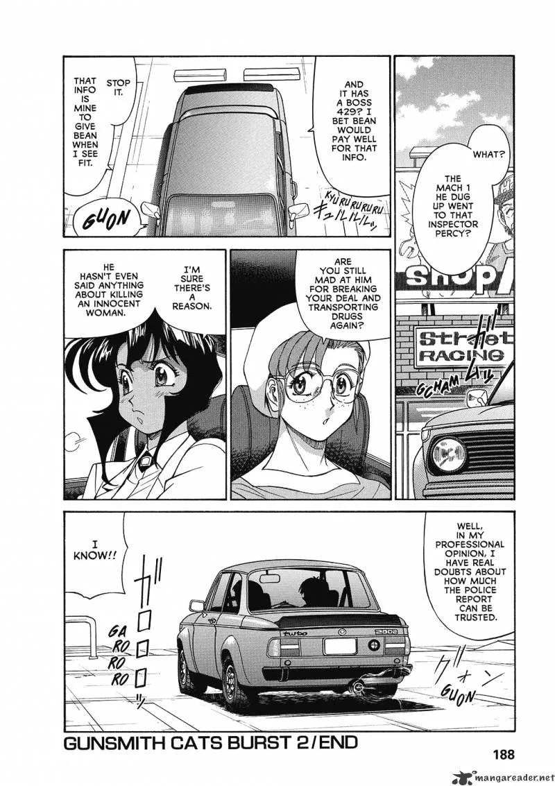 Gunsmith Cats Burst Chapter 2 page 189 - MangaKakalot