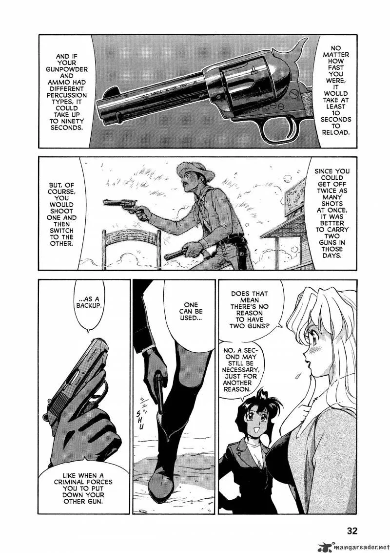 Gunsmith Cats Burst Chapter 3 page 32 - MangaKakalot