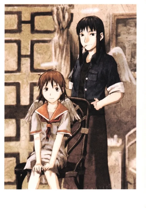 Haibane Renmei - Guri no Machi, Haibane no Niwade. Chapter 0 page 17 - MangaKakalot