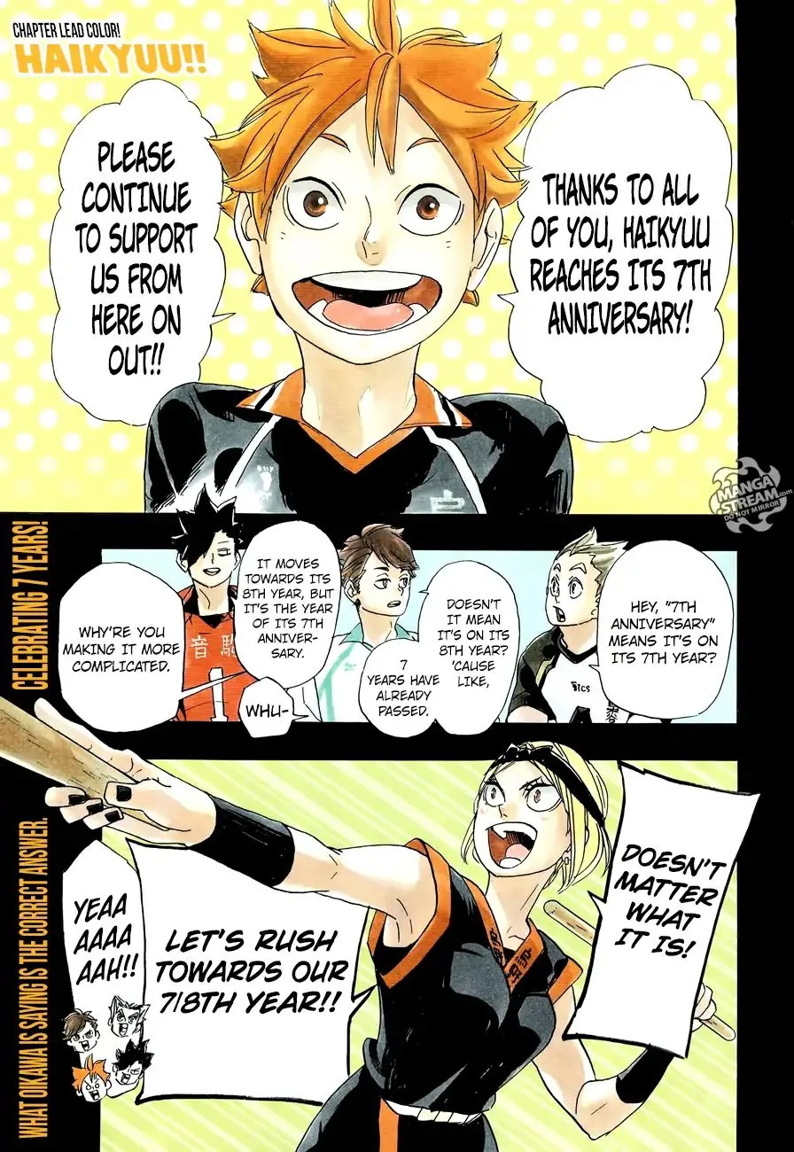 Haikyuu!! - Page 1