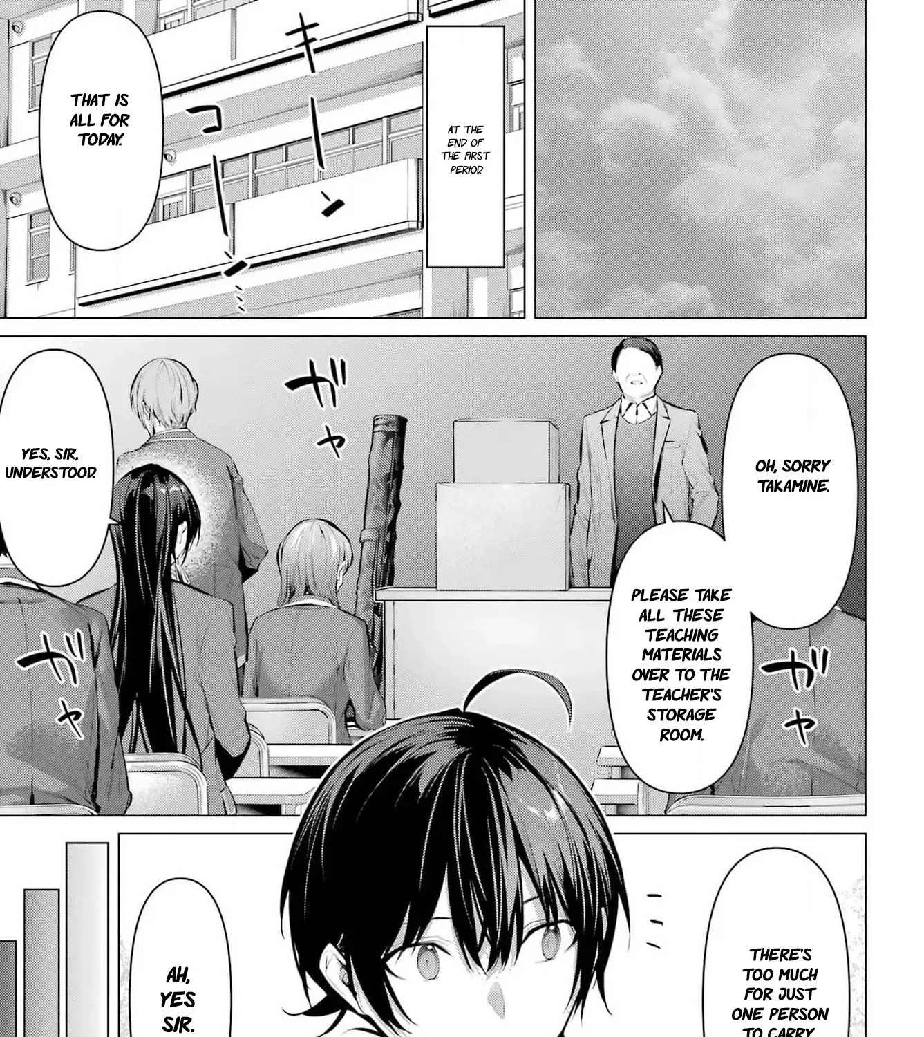 Haite Kudasai, Takamine-San Chapter 52 page 21 - MangaKakalot