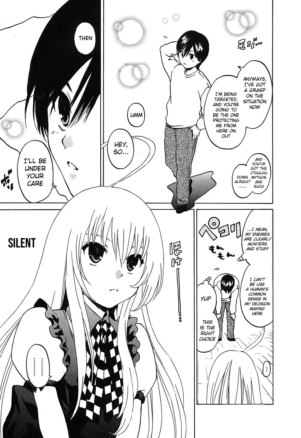 Haiyore! Nyaruko-San Chapter 2 page 15 - MangaNato