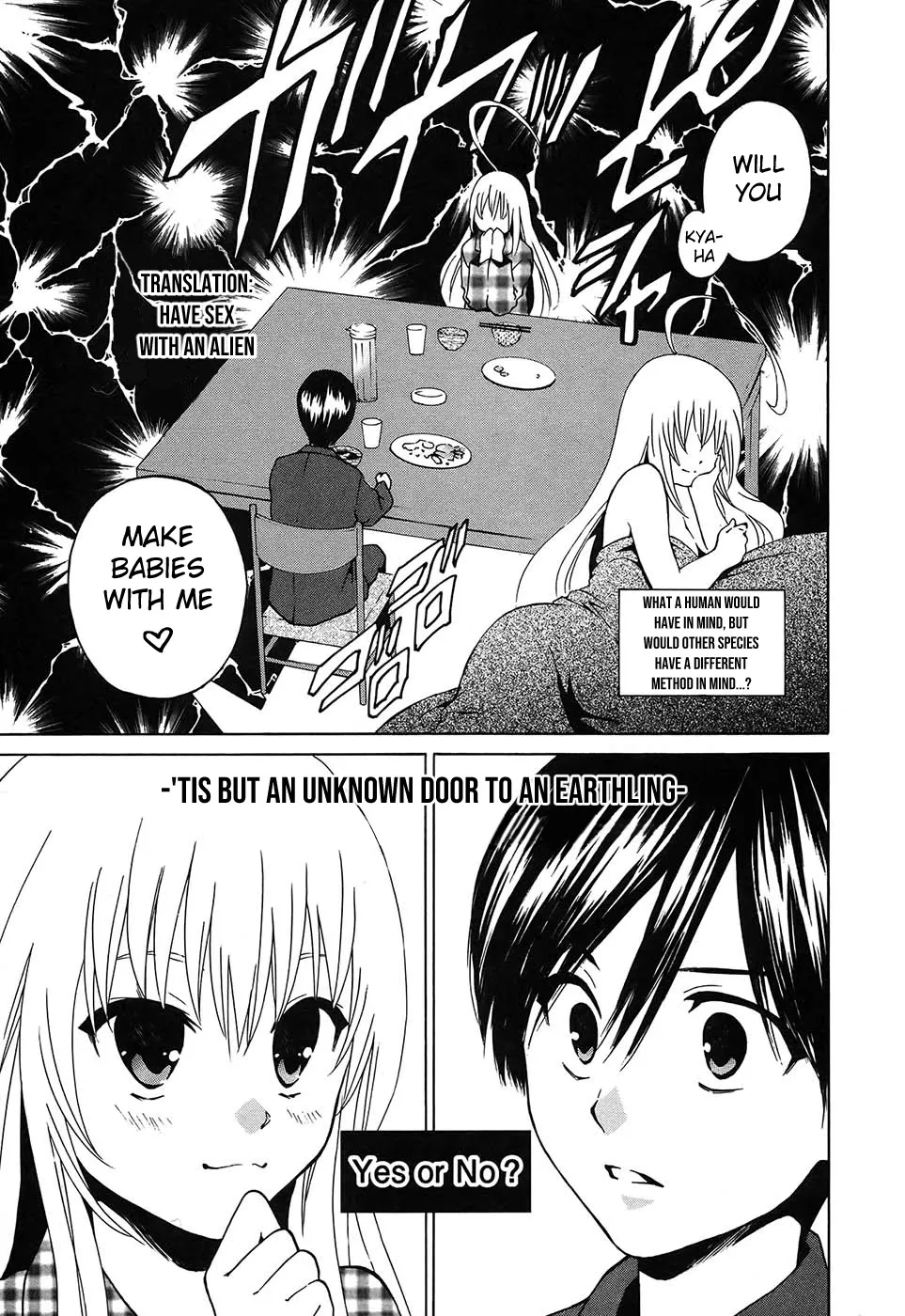 Haiyore! Nyaruko-San Chapter 2 page 25 - MangaNato