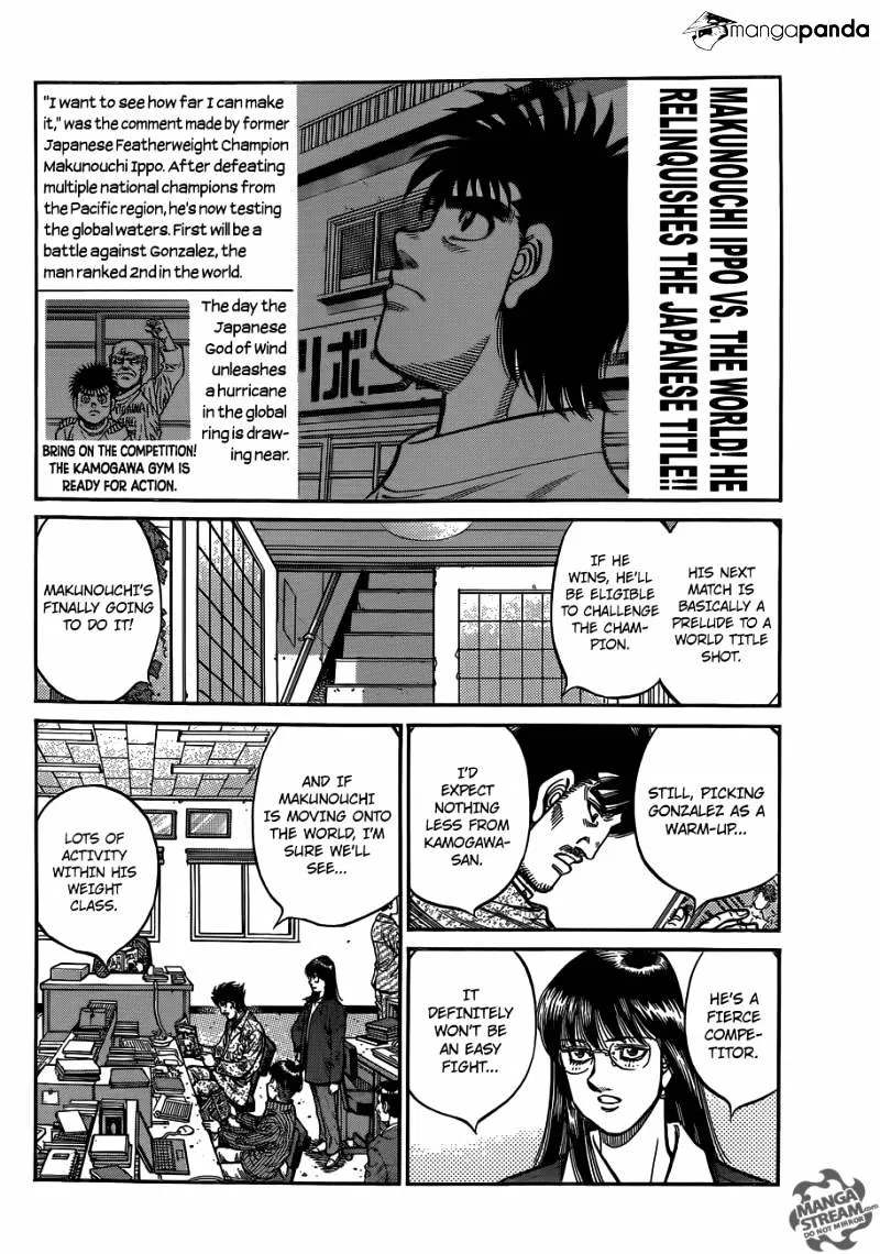 Hajime No Ippo Chapter 1010 page 4 - Mangabat