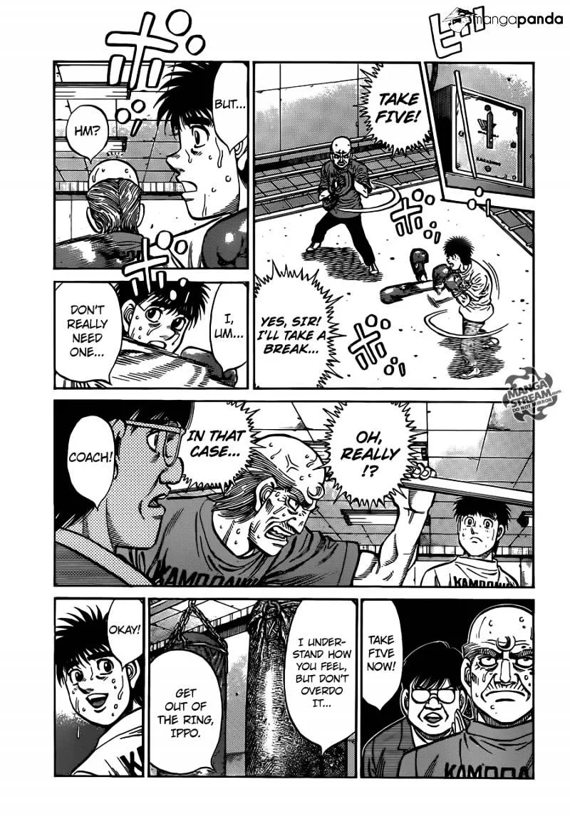 Hajime No Ippo Chapter 1012 page 5 - Mangabat