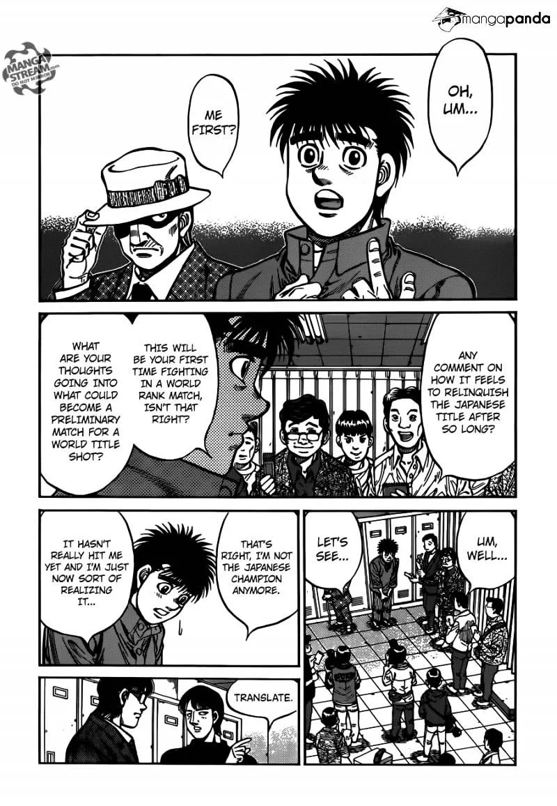 Hajime No Ippo Chapter 1020 page 4 - Mangabat