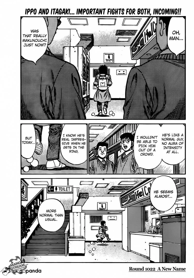 Hajime No Ippo Chapter 1022 page 2 - Mangabat