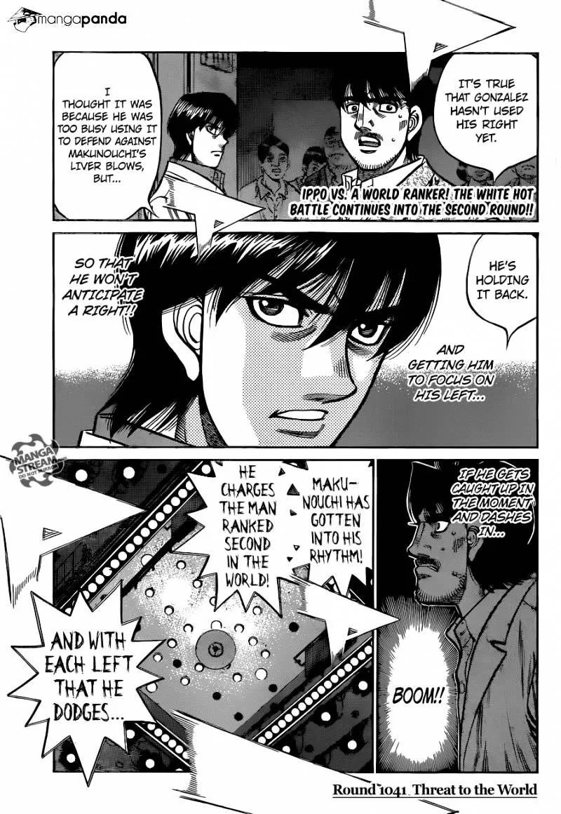 Hajime No Ippo Chapter 1041 page 1 - Mangabat